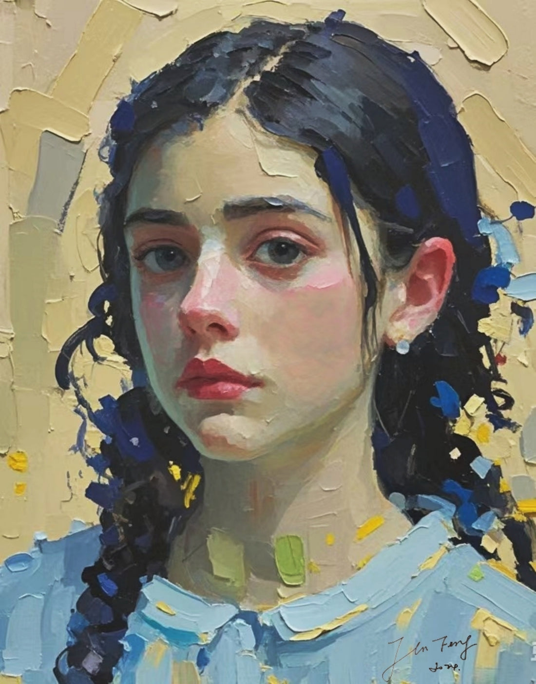 Custom portrait painting