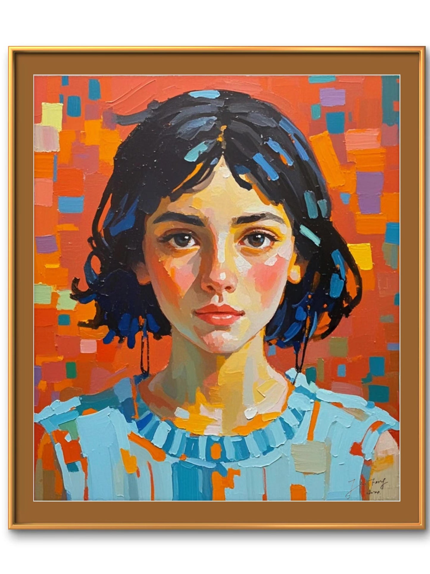 Custom oil painting from photo