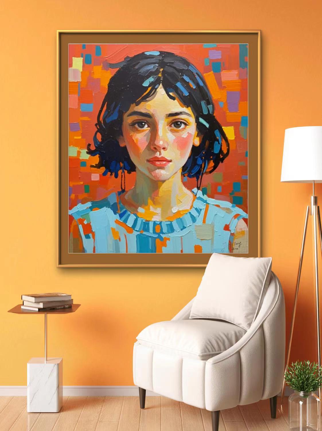 Custom oil painting from photo