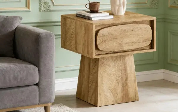 Solid wood End Table