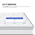 Full Size / King size/ Queen size Mattress Made in USA, 10/12 Inch Hybrid Mattress